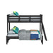 Hampton Kids Over Bunk with Ladder - Vida Furniture (Laredo,TX)