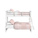 Hampton Kids Over Bunk with Ladder - Vida Furniture (Laredo,TX)