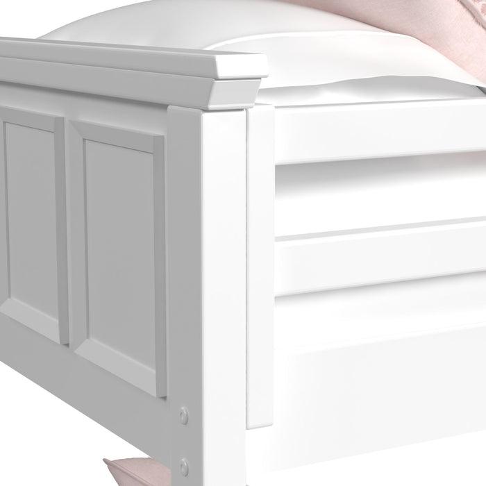 Hampton Kids Over Bunk with Ladder Bedroom Set - Vida Furniture (Laredo,TX)