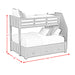 Hampton Kids Over Bunk with Staircase and Trundle Bedroom Set - Vida Furniture (Laredo,TX)