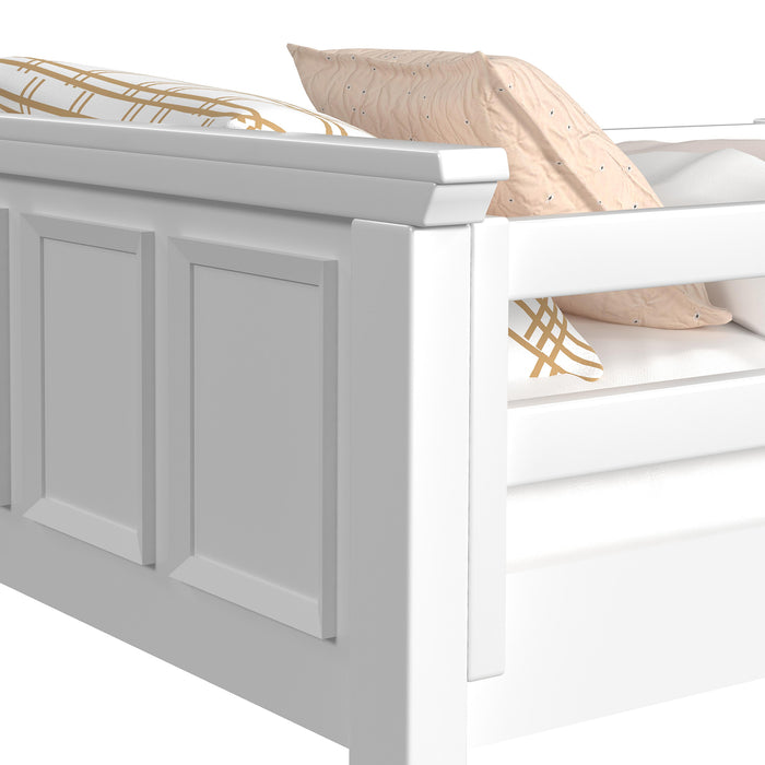 Hampton Kids Over Bunk with Ladder Bedroom Set - Vida Furniture (Laredo,TX)