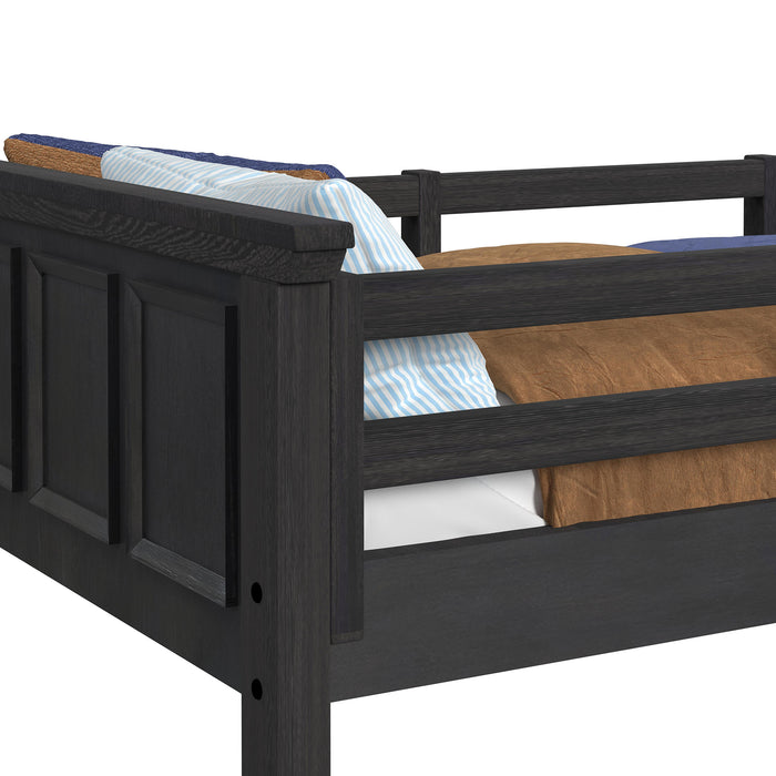 Hampton Kids Over Bunk with Staircase and Trundle Bedroom Set - Vida Furniture (Laredo,TX)