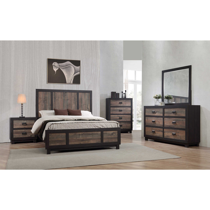 Harlington Panel Bed - Vida Furniture (Laredo,TX)
