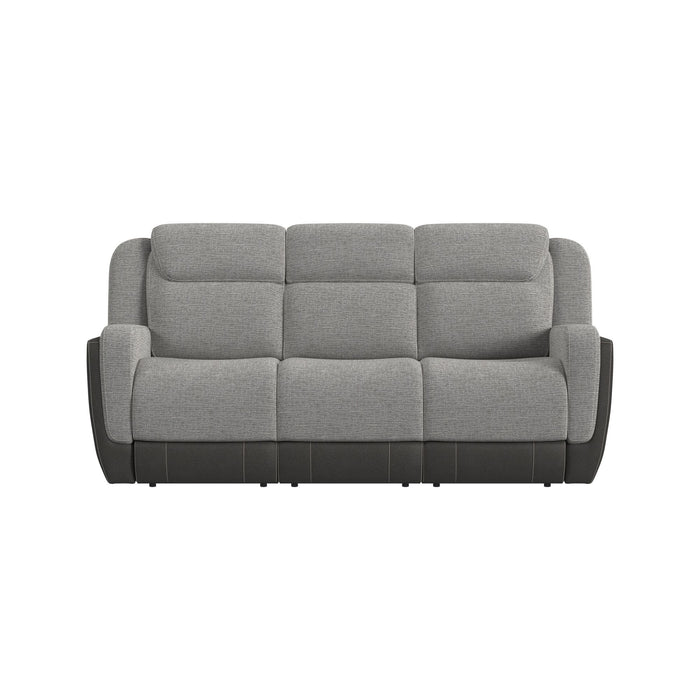Hornet Motion Sofa in Rancho Grey - Vida Furniture (Laredo,TX)