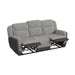Hornet Motion Sofa in Rancho Grey - Vida Furniture (Laredo,TX)