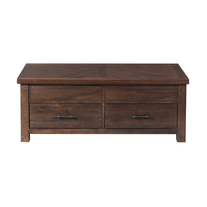 Jax Coffee Table W/Lift Top - Vida Furniture (Laredo,TX)