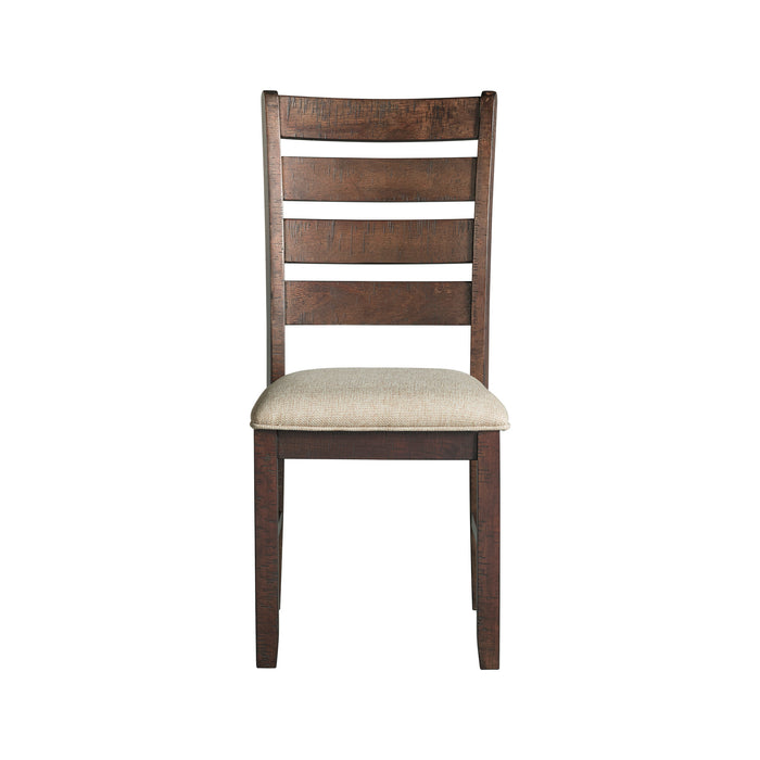 Jax Ladder Back Side Chair (2 Per Pack) - Vida Furniture (Laredo,TX)
