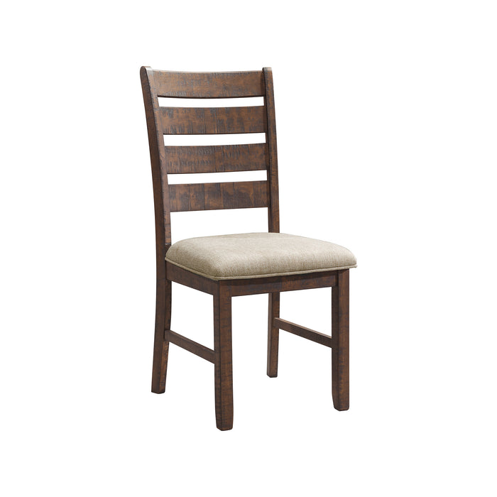 Jax Ladder Back Side Chair (2 Per Pack) - Vida Furniture (Laredo,TX)