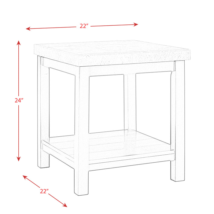 Kansas 4274 End Table - Vida Furniture (Laredo,TX)