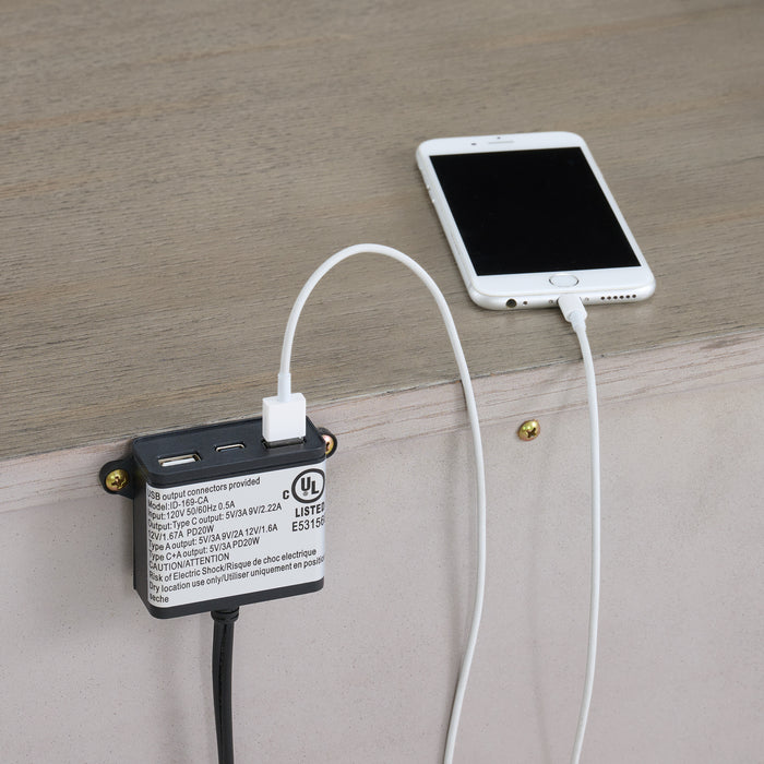 Kelis Panel Bedroom Set with LED - Vida Furniture (Laredo,TX)