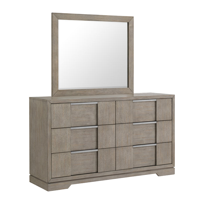 Kelis Panel Bedroom Set with LED - Vida Furniture (Laredo,TX)
