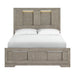Kelis Panel Bed with LED - Vida Furniture (Laredo,TX)
