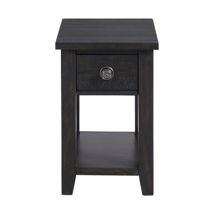 Kendyl Occasional Chairside Table w/Power - Vida Furniture (Laredo,TX)