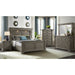 Kings Court Dresser & Mirror in Grey - Vida Furniture (Laredo,TX)
