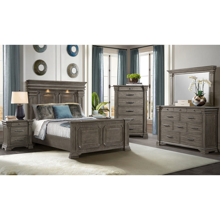 Kings Court Bed - Vida Furniture (Laredo,TX)