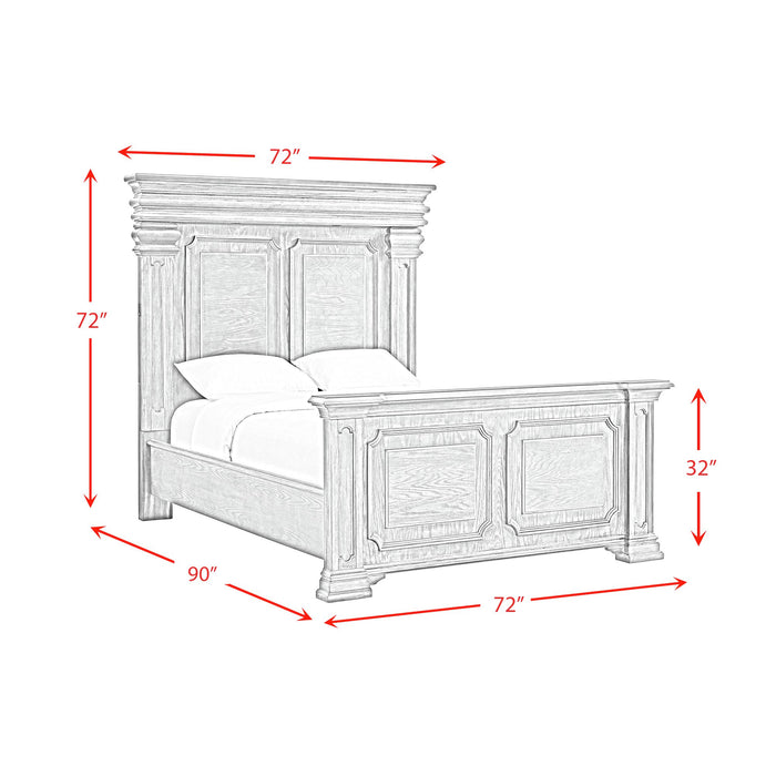 Kings Court Bedroom Set - Vida Furniture (Laredo,TX)