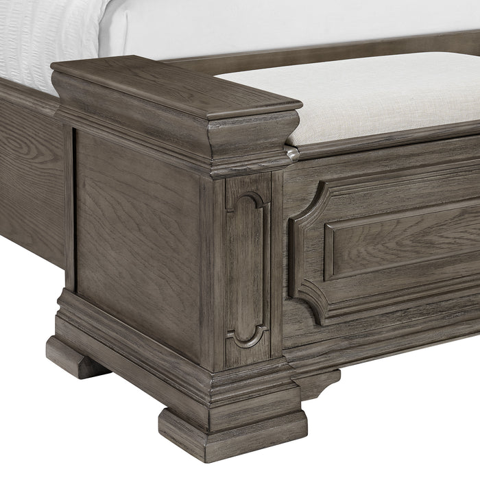 Kings Court Storage Bed - Vida Furniture (Laredo,TX)