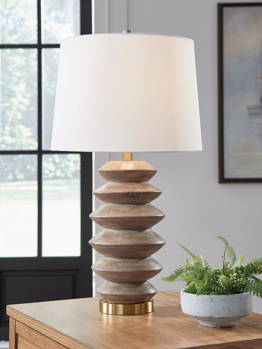 Jyllyard Table Lamp - Vida Furniture (Laredo,TX)