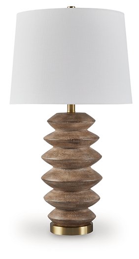 Jyllyard Table Lamp - Vida Furniture (Laredo,TX)