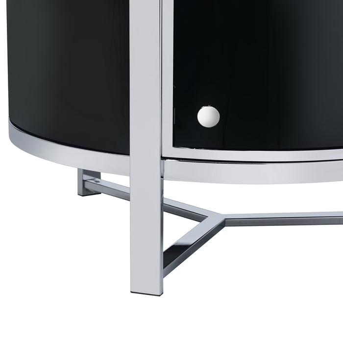 Lalia Wine Rack with LED - Vida Furniture (Laredo,TX)