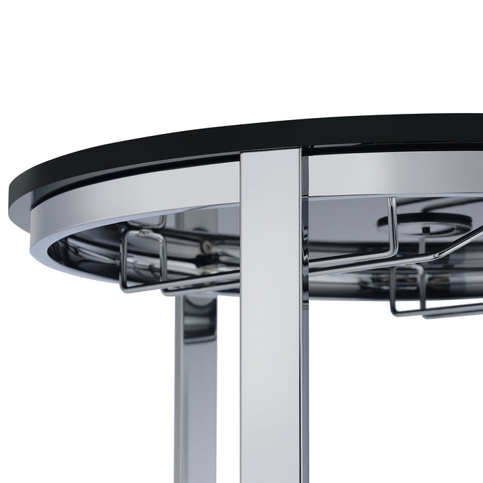 Lalia Wine Rack with LED - Vida Furniture (Laredo,TX)