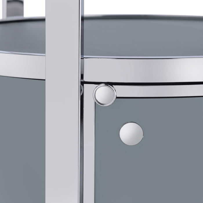 Lalia Wine Rack with LED - Vida Furniture (Laredo,TX)