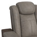 Lantana Power Motion Sofa with Power Headrest, Led, DDT, reading light and PWS in Rocky Grey/Brown - Vida Furniture (Laredo,TX)