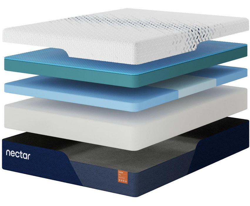 Nectar Ultra Memory Foam Mattress - Vida Furniture (Laredo,TX)