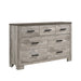 Millers Cove Dresser Two-Tone Grey (Sturdy) - Vida Furniture (Laredo,TX)