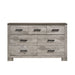 Millers Cove Dresser Two-Tone Grey (Sturdy) - Vida Furniture (Laredo,TX)