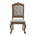 Madison Park Dining Side Chair with Beige Fabric in Walnut (2 Per Carton) - Vida Furniture (Laredo,TX)