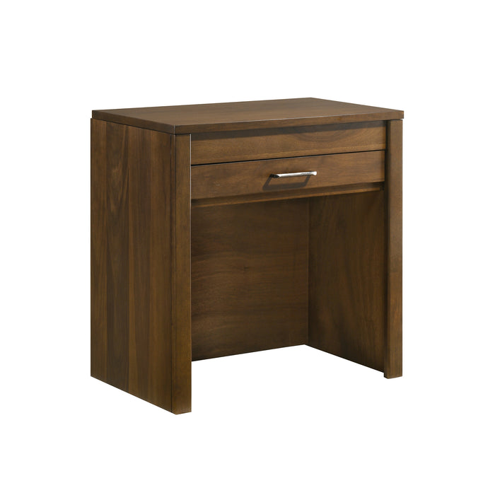 Malibu Dressing Table in Walnut - Vida Furniture (Laredo,TX)