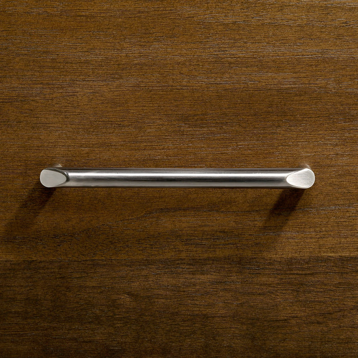 Malibu 6-Drawer Dresser & Mirror in Walnut - Vida Furniture (Laredo,TX)