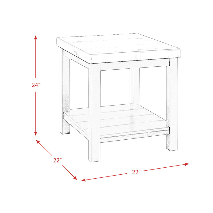 Marcello w/ White Top - End table