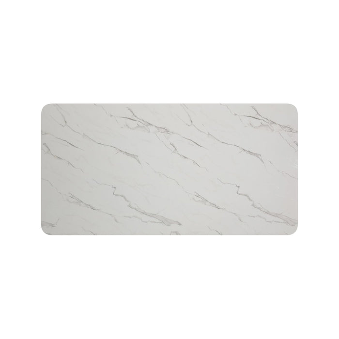 Marlene Standard Height Dining Set in Black-Table and Four Chairs - Vida Furniture (Laredo,TX)