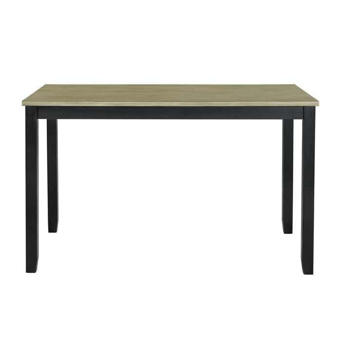 Martin 6 PC Counter Set (Black Base) - Vida Furniture (Laredo,TX)