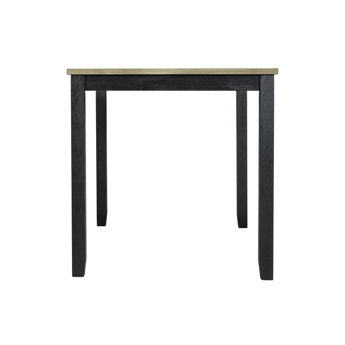 Martin 5 Pc Counter Set (Black Base) - Vida Furniture (Laredo,TX)