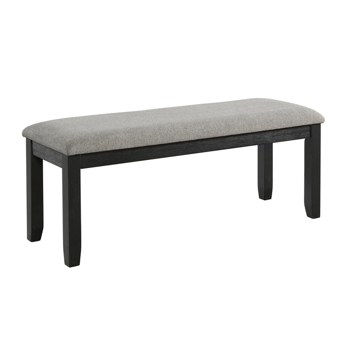 Martin 6 PC Dining Set (Black Base) - Vida Furniture (Laredo,TX)