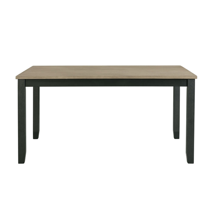 Martin 6 PC Dining Set (Black Base) - Vida Furniture (Laredo,TX)