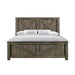 Maverick Bed Grey - Vida Furniture (Laredo,TX)