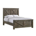 Maverick Bed Grey - Vida Furniture (Laredo,TX)