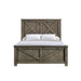 Maverick Bed Grey - Vida Furniture (Laredo,TX)