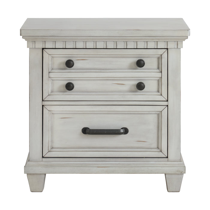 McCoy 2-Drawer Nightstand with USB - Vida Furniture (Laredo,TX)