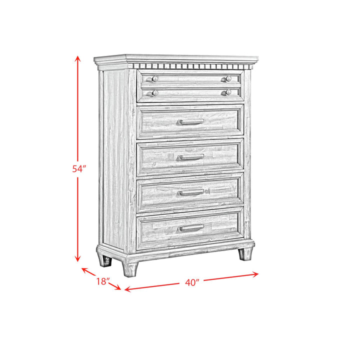 McCoy 5-Drawer Chest - Vida Furniture (Laredo,TX)
