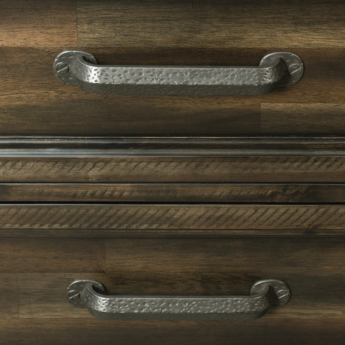 McCoy 2-Drawer Nightstand with USB - Vida Furniture (Laredo,TX)