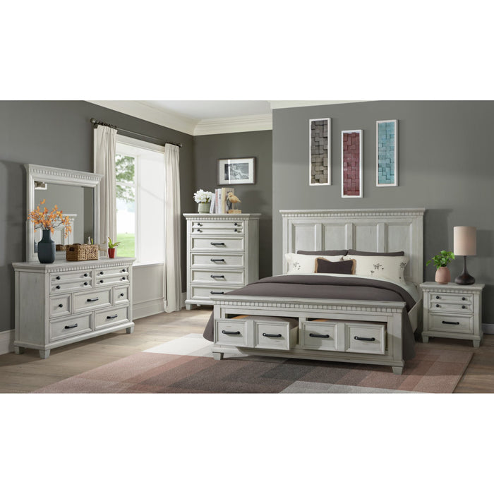 McCoy 2-Drawer Nightstand with USB - Vida Furniture (Laredo,TX)