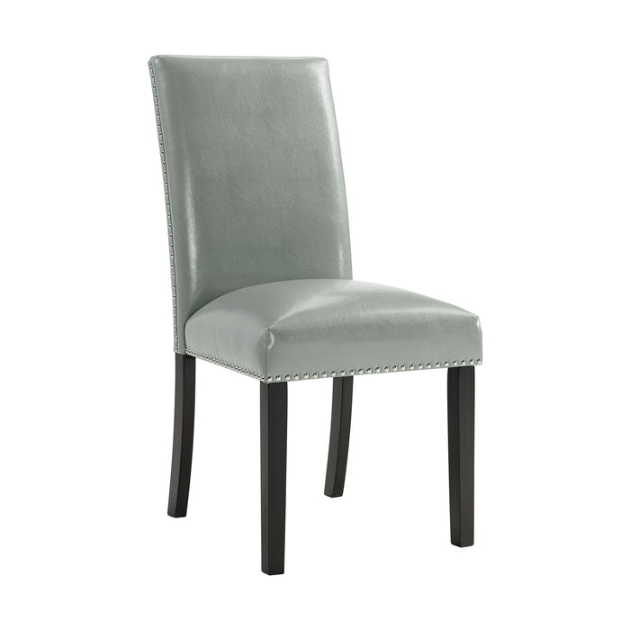 Meridian Dining Side Chair Grey (2 Per Pack) - Vida Furniture (Laredo,TX)