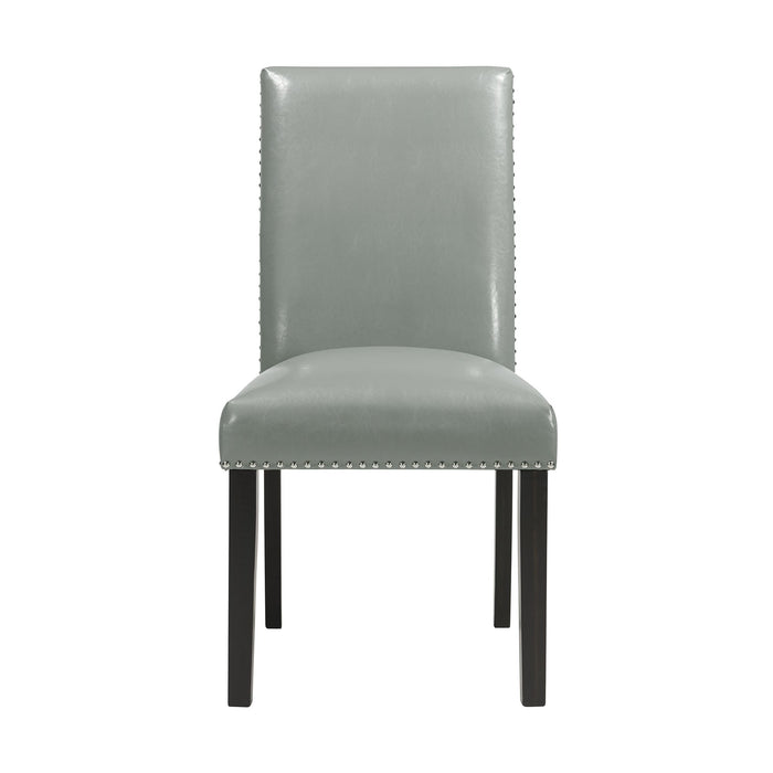 Meridian Dining Side Chair Grey (2 Per Pack) - Vida Furniture (Laredo,TX)