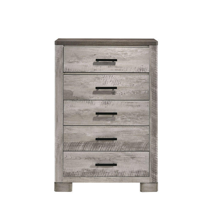 Millers Cove Chest Two-Tone Grey (Sturdy) - Vida Furniture (Laredo,TX)