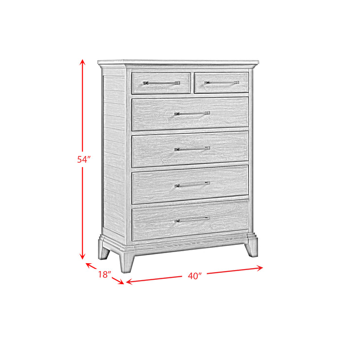 Montrose Storage Bedroom Set in Espresso & Brown - Vida Furniture (Laredo,TX)